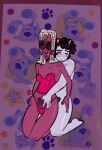 2024 alien alien_humanoid black_hair black_pubes blonde_hair blue's_clues blush breasts brown_body brown_skin bustier canon_couple clothing crossgender dark_body dark_skin dave_strider digital_drawing_(artwork) digital_media_(artwork) dollydissection duo ear_piercing erection erection_in_panties eyewear face_blush facial_piercing genitals grey_body grey_skin gynomorph gynomorph/male hair hand_on_penis hi_res homestuck horn horned_humanoid human humanoid intersex intersex/male karkat_vantas kneeling lace_panties lighter_palms lingerie lip_piercing male mammal mixed_media ms_paint_adventures mtg_crossgender mti_crossgender nickelodeon not_furry obscured_eyes panties penis photo_background photography_(artwork) piercing protective_hairstyle pubes red_bustier red_clothing red_panties red_underwear round_sunglasses shoulder_blush small_breasts sunglasses trans_(lore) trans_woman_(lore) troll_(homestuck) underwear wearing_sunglasses yellow_sclera