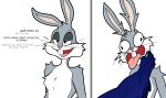 absurd_res anthro asphyxiation avian bird bugs_bunny chest_tuft choking comic cuculiform dialogue duo english_text hi_res lagomorph leporid looney_tunes male male/male mammal muscular muscular_arms muscular_male new_world_ground_cuckoo offscreen_character pzzpoto rabbit road_runner_(looney_tunes) roadrunner spanish_text text tongue tongue_out tuft vein veiny_muscles warner_brothers