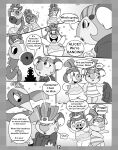 2024 3_fingers 3_toes 6_panel_comic accessory alice_(animal_crossing) animal_crossing anthro arms_bent asking asking_another avian bangs beads beak bent_arm big_nose biped bird black_body black_eyebrows black_eyes black_fur black_hair black_tail_feathers blinker_hood blush bottomless bottomless_anthro bottomless_female bottomwear cheek_spots closed_frown closed_smile clothed clothed_anthro clothed_female clothed_male clothing coat comic confetti cookieboy011 curling_tail dancing dialogue digital_drawing_(artwork) digital_media_(artwork) domestic_cat domestic_pig dress empty_eyes english_description english_text equid equine excited exclamation_point eye_contact eyebrows eyelashes eyeliner eyes_closed feathered_wings feathers featureless_crotch feet felid feline felis female female_anthro festival fingers flat_chested freckled_face freckles frown fur furrowed_eyebrows galliform grey_beak grey_blinker_hood grey_body grey_bottomwear grey_cheeks grey_clothing grey_coat grey_eyes grey_feathers grey_freckles grey_hair grey_headwear grey_hooves grey_lips grey_mane grey_mask grey_nose grey_pants grey_snout grey_stripes grey_tail grey_tongue grey_topwear grey_wings greyscale group hair hair_accessory hair_beads happy headdress headgear headwear hi_res hip_check holding_clothing holding_coat holding_object holding_topwear hoof_hands hooves horse koala larger_anthro larger_female lips looking_at_another makeup male male_anthro mammal mane marsupial monochrome motion_lines mouth_closed mouthless multicolored_blinker_hood multicolored_body multicolored_clothing multicolored_dress multicolored_fur multicolored_mask name_drop name_in_dialogue nickname nintendo number oof open_beak open_mouth open_smile overweight overweight_anthro overweight_female pants pattern_clothing pattern_dress pave_(animal_crossing) peafowl peggy_(animal_crossing) phasianid pupils question question_mark raised_hoof shaded shirt short_hair short_mane simple_background size_difference smaller_anthro smaller_female smaller_male smile smiling_at_another snout speech_bubble stinky_(animal_crossing) striped_clothing striped_dress stripes suid suine sus_(pig) tail tank_top text thick_thighs third_person_dialogue toes tongue topwear two_tone_body two_tone_clothing two_tone_dress two_tone_fur victoria_(animal_crossing) vombatiform white_clothing white_dress white_shirt white_tail white_tank_top white_topwear wide_eyed wings yelling yelling_at_another