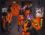 absurd_res bdsm bed bondage boots bound bulge chastity_bulge chastity_cage chastity_device clothing collar cyma_(mittrolter) diaper diapersuit drone encasement footwear furniture gas_mask helpless hi_res hosesuit jett_(rubberjett) latex latex_clothing latex_skinsuit leash liquid liquid_latex lock_bulge lock_symbol mask null null_bulge padded prison prisoner restrained restraints restricted rubberjett sealed shoes skinsuit straitjacket tight_clothing tube vacuum_bed