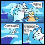 1:1 2026 absurd_res artist_name bite blue_sky canid canine canis cloud collar comic cricetid dialogue digital_media_(artwork) domestic_dog english_text female hazel_(jack_brady) hermie_(jack_brady) hi_res husky jack_brady lemming male mammal mother_(lore) mother_and_child_(lore) mother_and_son_(lore) nordic_sled_dog parent_(lore) parent_and_child_(lore) parent_and_son_(lore) pink_collar rodent signature sky son_(lore) speech_bubble spitz tail tail_bite tail_in_mouth text