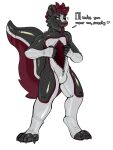 animate_inanimate anthro bulge freakdan1el grey_body grey_latex hi_res hollow_body internal latex latex_body latex_creature latex_skin living_clothing living_costume living_fursuit living_latex male male_anthro mammal mephitid multicolored_body open_mouth red_body red_latex simple_background skunk skunk_tail solo standing talking_to_viewer tongue tongue_out unusual_anatomy unzipped white_background white_body white_latex zipper
