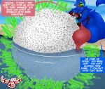 anthro anthro_pred belly big_belly big_breasts big_butt bikini black_body blue_body blue_fur blush bodily_fluids bodily_noises breasts butt clothing cybernetics cyborg dialogue different_sound_effects digestion digestion_noises digital_media_(artwork) dragonfruit_(sokoyo_owo) duo english_text fatal_vore female female_pred fur hair hi_res horn huge_belly huge_breasts huge_butt hyper hyper_belly kobold machine mammal mass_vore multiple_prey onomatopoeia overweight overweight_anthro partially_submerged protogen rumbling_stomach scalie size_difference smile sokoyo_owo sound_effect_variant sound_effects speech_bubble starry_(sokoyo_owo) swimwear tail talking_to_another text thick_thighs two-piece_swimsuit vore water wet wide_hips yellow_eyes