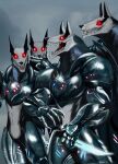 absurd_res bone canid canine canis cazio drone exposed hi_res legionnaire male mammal savagedrone skull villainous wolf