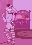  absurd_res anthony_bunny anthro babslechat digital_drawing_(artwork) digital_media_(artwork) domestic_rabbit girly hi_res lagomorph leporid lop_rabbit male mammal oryctolagus rabbit smile solo thick_thighs unny 