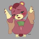  1:1 absurd_res animal_crossing anthro cheri_(animal_crossing) duo female hi_res mammal nintendo solo ursid video_games vynta 