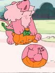  animate_inanimate anus balls cartoon_network duo felid female female_penetrated feral food forced fruit fur genitals hi_res lion lion_(steven_universe) male male/female male_penetrating male_penetrating_female mammal outside pantherine penetration penis pink_body pink_fur plant pumpkin pumpkin_(steven_universe) pussy rape sex steven_universe vaginal vaginal_penetration 