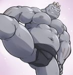  2020 abs absurd_res asian_clothing barazoku belly bulge clothing east_asian_clothing fundoshi hi_res humanoid japanese_clothing low-angle_view machoke maldu male mawashi moobs musclegut muscular muscular_humanoid muscular_male navel nintendo nipples pecs pok&eacute;mon pok&eacute;mon_(species) simple_background smile solo standing underwear video_games white_background worm&#039;s-eye_view 