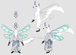  aether_(dahbastard) angelic anthro canid canine chimera clothing dahbastard dragonfly_wings eukayoticprokaryote fox fur insect_wings male mammal robe sash solo white_body white_fur wings 