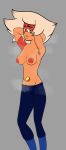  absurd_res alien alien_humanoid cartoon_network clothed clothing dekuopa digital_media_(artwork) female gem_(species) hi_res humanoid looking_at_viewer nipples orange_body orange_skin simple_background skinny_jasper solo steven_universe 