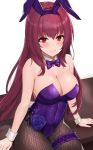 animal_ears ayul_(ayulneri_92) bunny_ears bunny_girl fate/grand_order fishnets pantyhose scathach_(fate/grand_order) tagme tail 