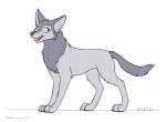  canid canine canis ether-0 female feral mammal robyn_goodfellowe solo wolf wolfwalkers 