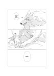  absurd_res anthro beastars canid canine canis female haru_(beastars) hi_res lagomorph legoshi_(beastars) leporid male mammal monochrome rabbit wolf 十炎shiyan 