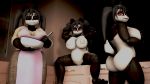  16:9 animatronic anthro chloe_the_panda clothed clothing female hi_res humanoid lockjawsfm machine nude robot solo widescreen 