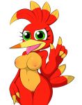  alpha_channel anthro avian banjo-kazooie beak bird breasts dreameclipsewolf feathers female genitals hi_res kazooie non-mammal_breasts pussy rareware solo tongue video_games 