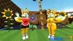  16:9 canid canine charliedcr crossgender duo female fox hi_res mammal miles_prower sonic_the_hedgehog_(series) widescreen 