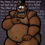  1:1 2020 animatronic anthro belly biped black_nose brown_body clothing english_text five_nights_at_freddy&#039;s hat headgear headwear hi_res humanoid_hands machine male mammal overweight overweight_anthro robot solo text trashtoonz ursid video_games 
