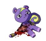  animal_crossing anthro censored dismemberment gantan gore guts male mammal nintendo rodent sciurid solo static_(animal_crossing) video_games 