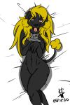  anthro bed bed_sheet bedding breasts canid canine canis chloe_livingston domestic_dog female furniture genitals hi_res looking_at_viewer mammal nude plushie poodle pussy skawolf360 solo tongue tongue_out 