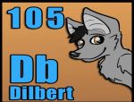  anthro bat/wolf chelsea dilbertdog male solo 