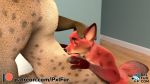  16:9 2020 3d_(artwork) anthro anthro_on_anthro big_dom_small_sub biped canid canine detailed_background digital_media_(artwork) duo fellatio fingers fox fur genitals hi_res hyaenid inside interspecies larger_male looking_at_another looking_at_partner male male/male mammal muscular muscular_anthro muscular_male nude oral paws penile penis pxlfur sex size_difference smaller_male spots spotted_body spotted_hyena teeth text url watermark widescreen 