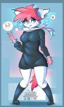  absurd_res anthro doeboi eeveelution female hentufappu hi_res nintendo pok&eacute;mon pok&eacute;mon_(species) solo sylveon text url video_games 