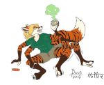  2017 2020 3_legs 4_arms anthro boo3 canid canine felid female fox huffzie hybrid mammal may_abbagail multi_arm multi_leg multi_limb multifur muzzle_feet pantherine solo tiger transformation what what_has_magic_done what_has_science_done what_the_hell where_is_your_god_now 