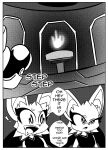  absurd_res ambiguous_gender anthro border chiropteran girly hi_res mammal monochrome rouge_the_bat solo sonic_the_hedgehog_(series) white_border white_crest_(artist) 