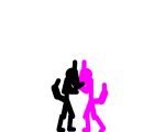  5:4 ambiguous_gender animated anthro duo intersex intersex/intersex low_detail low_res on poly short_playtime stickman the-unknown-cunt top 