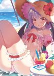  beni_kurage bikini remilia_scarlet swimsuits touhou wings 