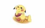  animated blush crying hitotubosi pikachu pokemon tears third-party_edit white 