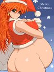  asuka_langley_sohryu chirstmas christmas erect_nipples neon_genesis_evangelion pregnant red_hair soryu_asuka_langley tenseiani 