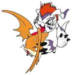  adam_wan digimon gomamon patamon tagme 