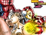  chun-li iron_man marvel marvel_vs_capcom spider-man street_fighter 