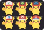  :3 :d baseball_cap commentary gen_1_pokemon happy hat hatted_pokemon looking_at_viewer no_humans open_mouth pikachu pokemon pokemon_(anime) pokemon_(classic_anime) pokemon_(creature) pokemon_bw_(anime) pokemon_dppt_(anime) pokemon_rse_(anime) pokemon_sm_(anime) pokemon_xy_(anime) red_headwear rizu_(rizunm) simple_background smile standing twitter_username 