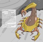  ambiguous_gender arachnid arthropod c&sup3; english_text faction_asgard feral machine robot scorpion tank text vehicle weapon_platform welcome_to_valhalla wtv 