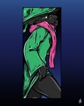  absurd_res anthro blush bovid caprine deltarune flirting flirting_with_viewer goat hi_res male mammal ralsei renoit showing solo teasing video_games 