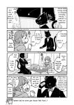  2019 anthro comic domestic_cat english_text felid feline felis feral haruka_(yuuki_ray) hi_res human kemono kikucho_(yuuki_ray) mammal monochrome text yuuki_ray 