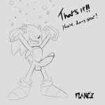  1:1 anthro balls big_penis dialogue erection expansion flamez genital_expansion genitals hi_res huge_penis male monochrome penis penis_expansion sequence sketch solo sonic_the_hedgehog sonic_the_hedgehog_(series) 