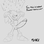  1:1 anthro balls big_penis dialogue english_text erection expansion flamez genital_expansion genitals hi_res huge_penis hyper hyper_genitalia hyper_penis male monochrome penis penis_expansion sequence sketch solo sonic_the_hedgehog sonic_the_hedgehog_(series) text 