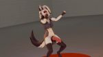  16:9 3d_(artwork) a1ph4w01v animated anthro canid canine canis clothed clothing demon digital_media_(artwork) floppy_penis helluva_boss herm intersex loona_(vivzmind) mammal meme partially_clothed pelvic_thrust short_playtime solo source_filmmaker widescreen wolf 