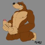  anthro balls banjo-kazooie banjo_(banjo-kazooie) big_penis flamez genitals hi_res huge_penis male masturbation nipples nude penis rareware solo vein veiny_penis video_games 