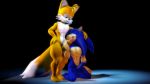  16:9 3d_(artwork) absurd_res anthro balls canid canine digital_media_(artwork) duo eulipotyphlan fox genitals hand_on_head handjob hedgehog hi_res kneeling licking licking_lips male male/male mammal miles_prower nude penile penis sex sonic_the_hedgehog sonic_the_hedgehog_(series) sonicfoxhound source_filmmaker tongue tongue_out widescreen 