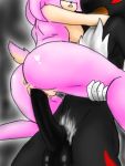  3:4 amy_rose anthro balls breasts butt duo female genitals low-angle_view low_res male male/female natsuminyan nude penis pubes pussy shadow_the_hedgehog sonic_the_hedgehog_(series) vaginal 