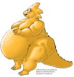  absurd_res alphys anthro areola back_spines belly big_belly big_breasts big_butt blush breasts buckteeth butt cellulite chubby_cheeks claws english_text eyewear female freckles glasses grin hi_res huge_thighs leaning leaning_back lizard love_handles morbidly_obese morbidly_obese_anthro morbidly_obese_female non-mammal_breasts nude obese obese_anthro obese_female overweight overweight_anthro overweight_female professordoctorc reptile scales scalie sharp_teeth side_view simple_background smile solo spines standing tail_spines teeth text thick_tail thick_thighs undertale url video_games wide_hips yellow_body yellow_scales yellow_spines 