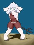  3:4 anthro bovid bovine breasts caprine empty_eyes exposed_breasts female hi_res mammal minecraft sheep simple_background twtr undead video_games wet zombie 