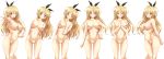  :o absurdres arm_grab arms_behind_back blonde_hair blue_eyes blush breasts censored completely_nude expressionless eyebrows_visible_through_hair hands_together head_tilt highres koku large_breasts liz_mathers long_hair looking_at_viewer mosaic_censoring multiple_views navel nipples nude official_art open_hand open_mouth outstretched_arm palms_together pussy seishun_fragile smile transparent_background 