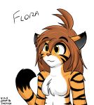  alpha_channel anthro breasts featureless_breasts felid female flora_(twokinds) hair hi_res jknewlife mammal pantherine solo tiger twokinds webcomic 