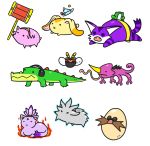  1_horn 2018 :&lt; alpha_channel ambiguous_gender amphibian amy_rose arthropod bee big_the_cat black_eyes blaze_the_cat chameleon charmy_bee cheese cheese_the_chao cream_the_rabbit dairy_products digital_media_(artwork) domestic_cat dr._eggman egg espio_the_chameleon eyes_closed facial_hair felid feline felis feral feralized fire flying food frog froggy_(sonic) fur green_body green_scales grey_body grey_fur group headphones holding_object holding_weapon horn hymenopteran insect lizard long_tongue mammal melee_weapon mustache open_mouth piko_piko_hammer pink_body pink_fur purple_body purple_fur pyllymursu quadruped reptile scales scalie silver_the_hedgehog sitting sonic_the_hedgehog_(series) standing tan_body tan_fur tongue vector_the_crocodile weapon wings yellow_horn 