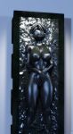  3d_(artwork) anthro bound breasts carbonite digital_media_(artwork) encasement female frozen hi_res krystal nintendo nipples nude sfmcarbonfreezer solo source_filmmaker star_fox star_wars video_games 